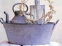 10 minute christmas decorating idea. 720 best Galvanized Wash Tubs and Buckets and Such images ...