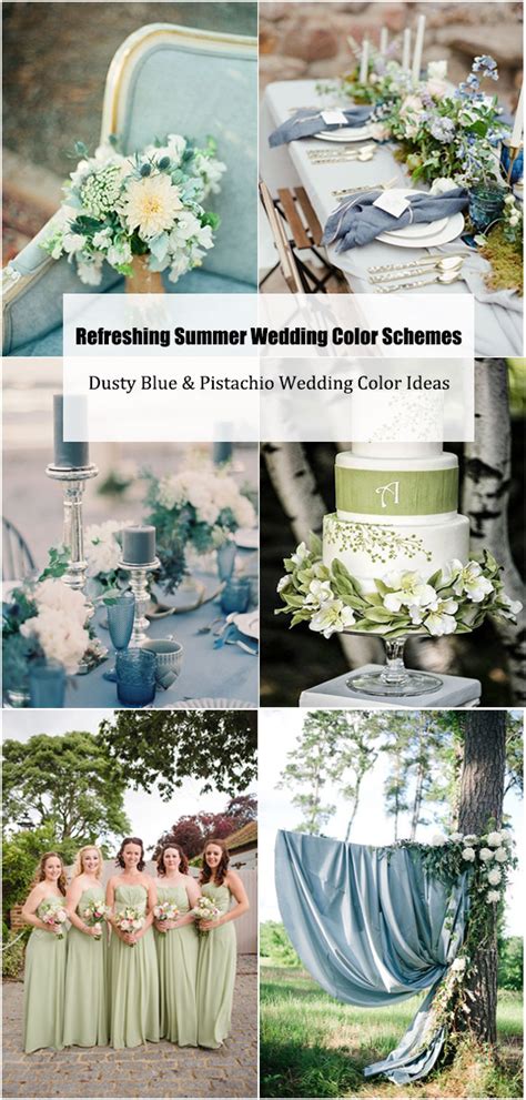 20 Refreshing Summer Wedding Color Schemes