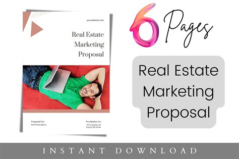 Real Estate Marketing Proposal Graphic By Realtor Templates · Creative
