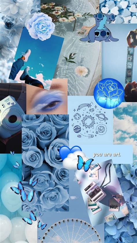 Everything Is Blue💙 Aesthetic Iphone Wallpaper Cute Patterns