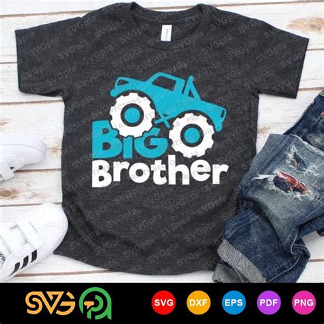 Big Brother Svg Big Bro Svg Brother Cut Files Artofit