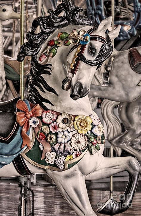 Ride A Painted Pony By Jak Of Arts Photography Carousel Horses
