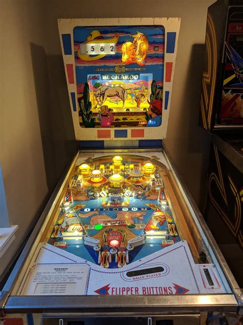 Buckaroo Pinball Machine Gottlieb 1965 Image Gallery Pinside