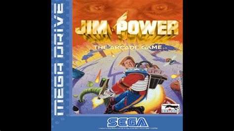 jim power the arcade game sega mega drive genesis gameplay sample youtube