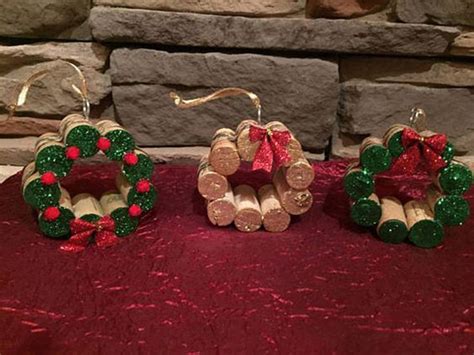 45 Mini Wine Cork Diy Ideas To Christmas Ornaments With Images