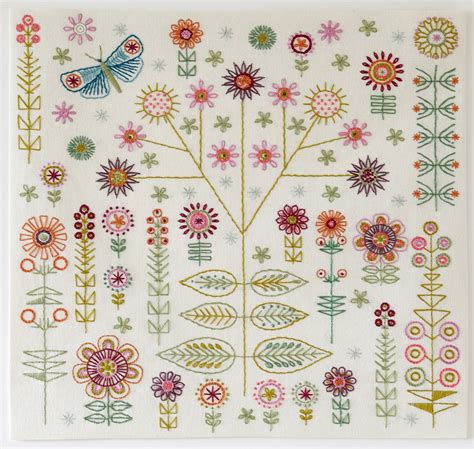 Garden Embroidery Designs Create A Beautiful Oasis With These Patterns