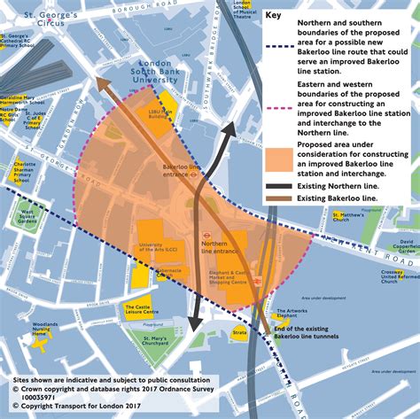 The station is on the bank branch of the northern line between kennington and borough. Where should SE1's new Bakerloo line stations be located ...
