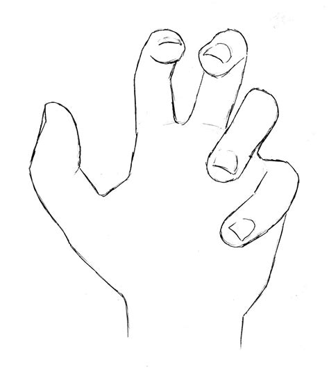 Draw Hand Open Palm Refined Hand Drawing Reference How To Draw Hands