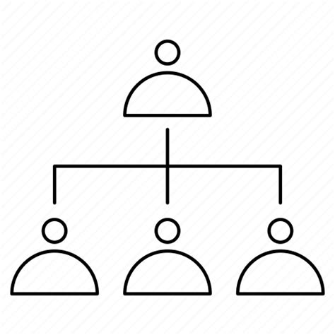 Group Hierarchy Organisation Structure Icon