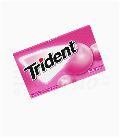 Trident Gum Bubble Gum 14 Sticks Bazaar Grab