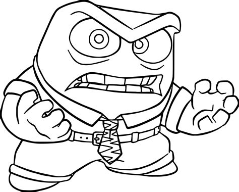 Anger Coloring Pages at GetDrawings | Free download