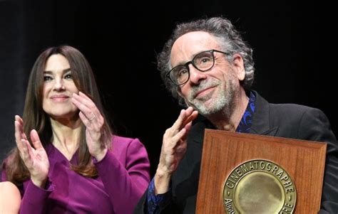 Tim Burton And Monica Bellucci Confirm Relationship