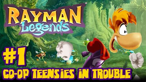 Rayman Legends Wii U 2048p Co Op Part 1 Teensies In Trouble And Giveaway Youtube