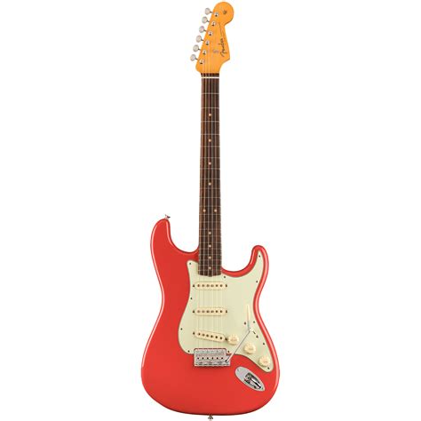 Fender American Vintage Ii 1961 Stratocaster Fiesta Red Electric Guitar