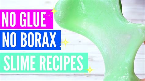 Check spelling or type a new query. How To Make Slime WITHOUT Glue And Borax! No GLUE No BORAX Slime Recipes! - YouTube