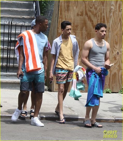 Anthony Ramos And Co Stars Film 96000 Scene For In The Heights Movie