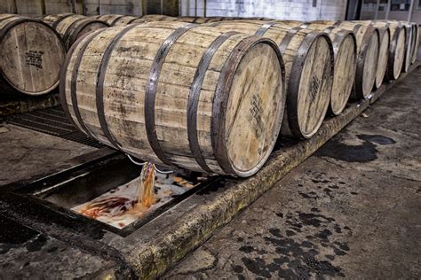 Kentucky Distillery Rickhouse Canvas Print Of Buffalo Trace Bourbon