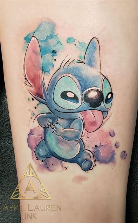 Share More Than 76 Stitch Tattoo Watercolor Best Incdgdbentre