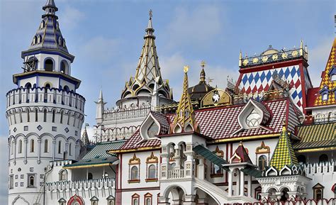 Izmailovo Kremlin And Flea Market Moscow