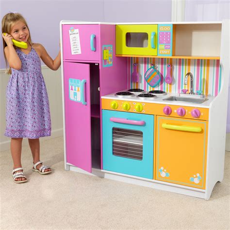 Popular children play fun kitchen of good quality and at affordable prices you can buy on aliexpress. KidKraft Big & Bright Play Kitchen - 53100 - Play Kitchens ...
