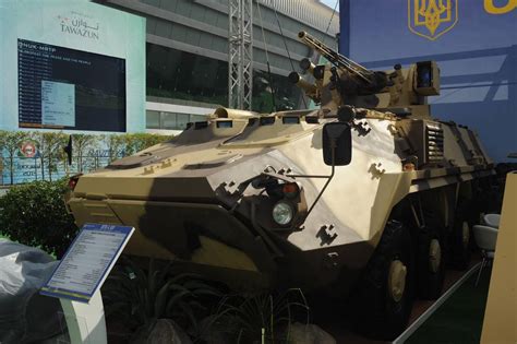 The New Ukrainian Made Btr 4mv Armored Personnel Carrier Has Been Adopted