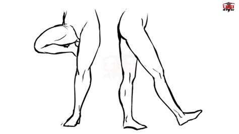 How To Draw Legs Step By Step Easy For Beginners Simple Leg Drawing