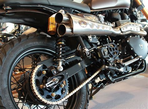 Umgebautes Motorrad Triumph Scrambler Von Stärker Profil Gmbh 1000psat