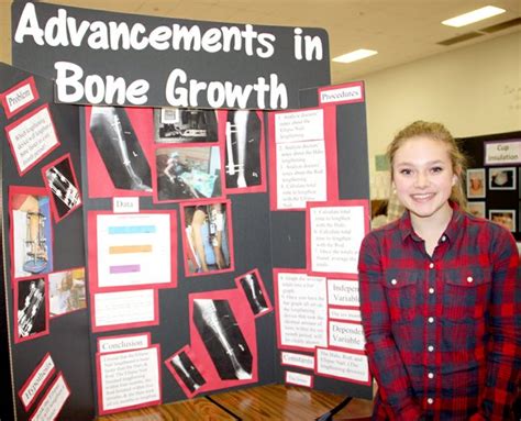 Students Display Science Fair Projects Washington County Enterprise