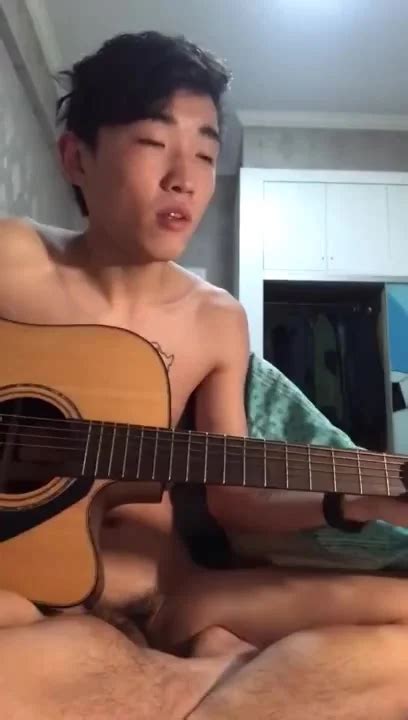 Asian Naked Men Naked Asian Man Play Guitar ThisVid Com