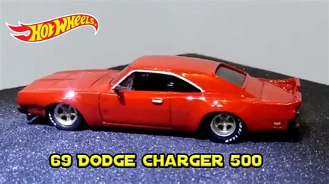 Hotwheels Custom 69 Dodge Charger 500 Br Box Custom Youtube