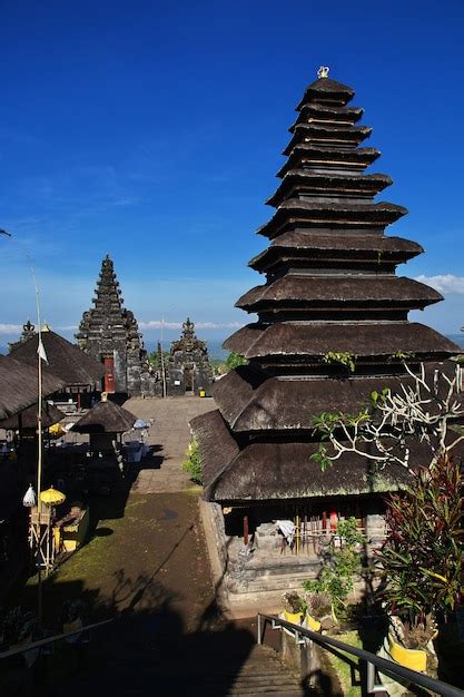 Premium Photo Pura Besakih Temple On Bali Island Indonesia