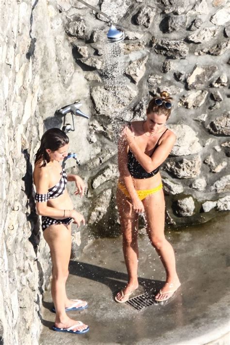 Emma Watson In Bikini On Holiday In Positano Italy 72 Gotceleb