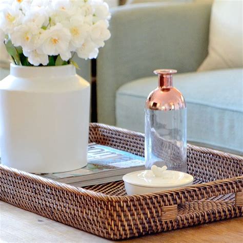 All Kinds Of Beautiful Here With Our Rattan Serving Tray Via