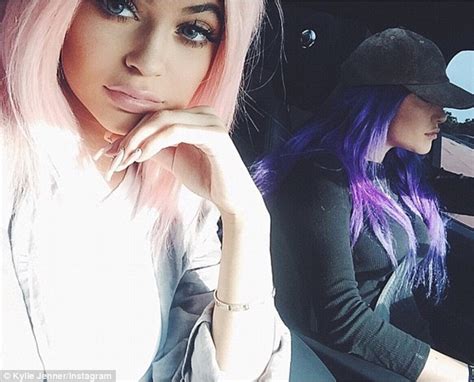 kylie jenner responds to lip plumping challenge craze daily mail online
