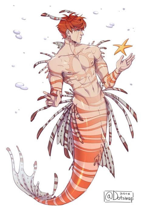 Mermay Aiden by Dotswap Arte fantasia Sereia desenho Sereias e tritões