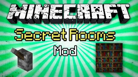 Minecraft Secret Rooms Mod Be Hidden And Secret Youtube
