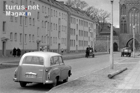 Foto Alter Wartburg In Neubrandenburg Ddr 60er Jahre Bilder Von