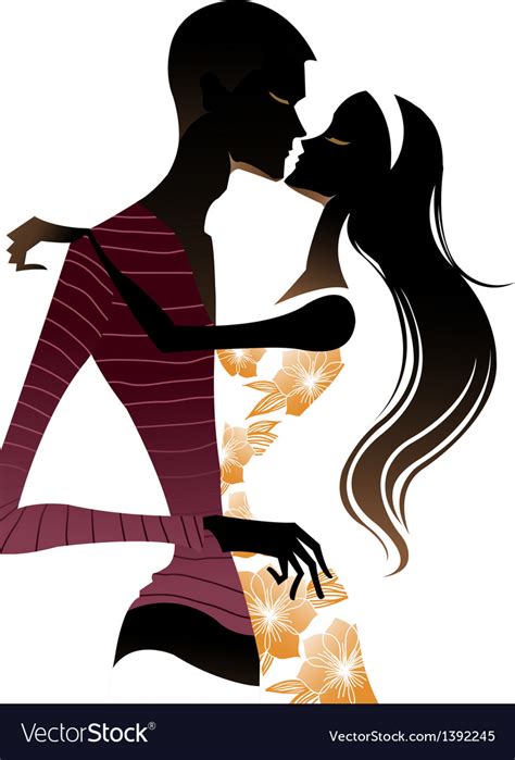 Young Couple Making Love Royalty Free Vector Image