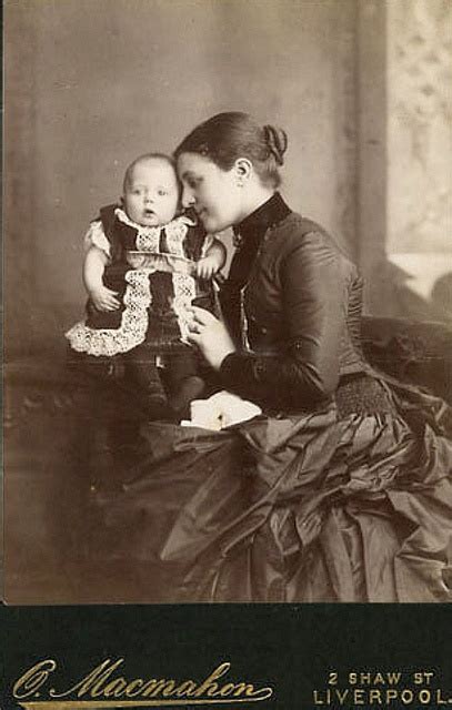 Mother And Child C 1890s Photographer Macmahon 2 Shaw Street