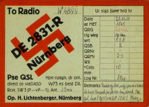 French Shortwave Qsl Cards