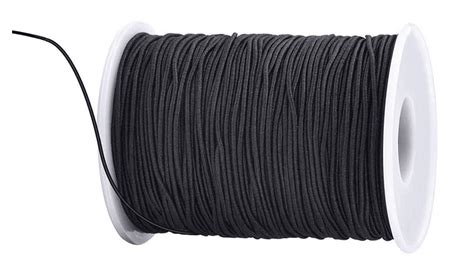 Topboutique 1mm Elastic Cord Stretchy String For Bracelets Necklaces