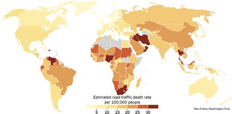 The World S Most Dangerous And Safest Countries Highways Industry