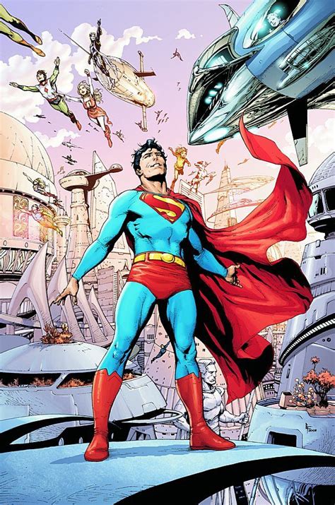 Superman World Of Krypton 1 Legion Of Superheroes Dc Comics Art
