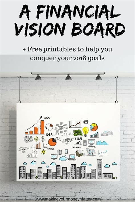 Free Download Printable Vision Board Template Vision Creating A