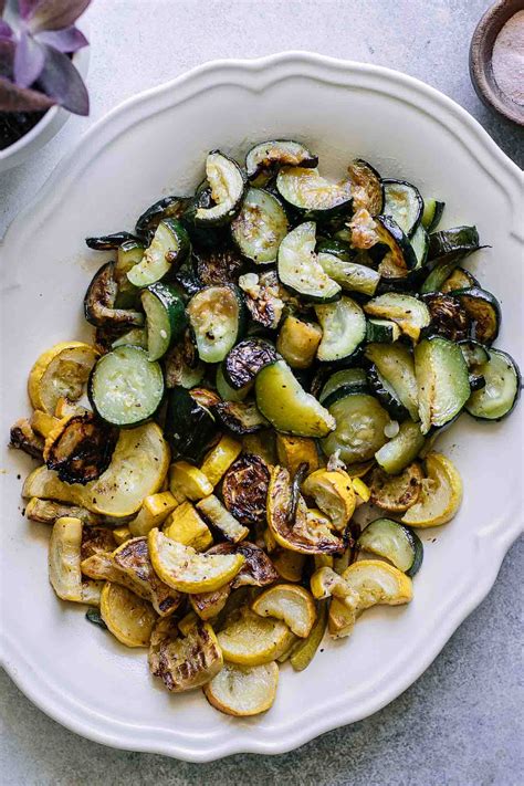 Roasted Zucchini And Squash ⋆ Easy Baked Summer Squash