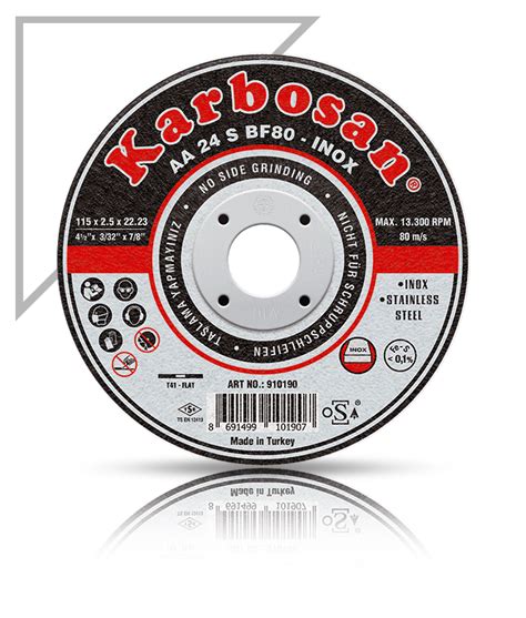 Karbosan 115mm X 10mm Thin Cutting Disc Robsons Tool King Store
