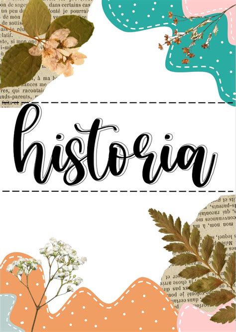 Portada De Historia Portadas Digitales De Historia Portadasbonitas