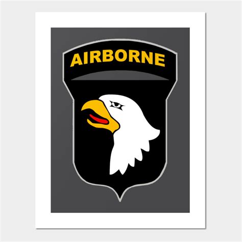101st Airborne Division Logo 101st Airborne Division Patch Posters