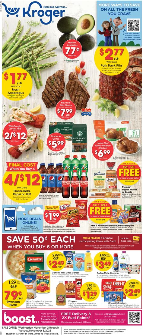 Kroger Current Weekly Ad 1102 11082022 Frequent