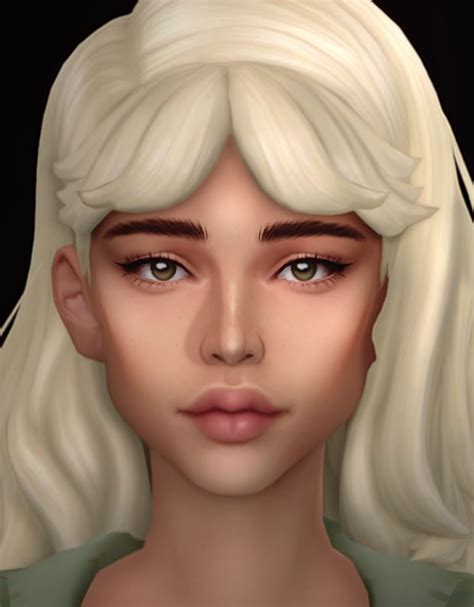 Lip Preset 7 Arenetta On Patreon The Sims 4 Skin Sims 4 Custom